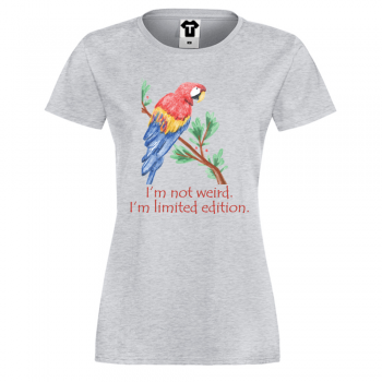 Дамска сива тенискa I am not Weird 3 Дамска сива тенискa I am not Weird 3