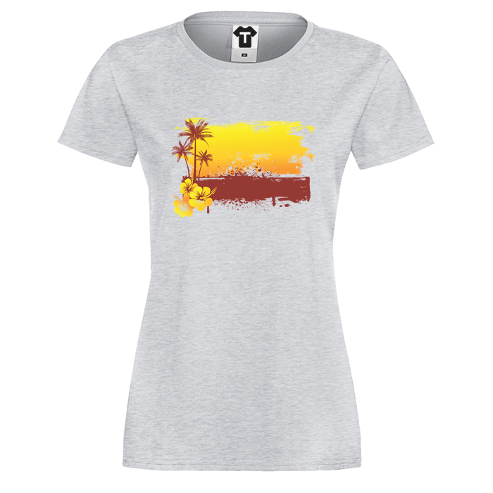 Дамска сива тенискa Summer Sunset Дамска сива тенискa Summer Sunset
