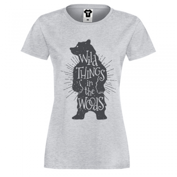 Дамска сива тенискa Wild Things In The Wood Дамска сива тенискa Wild Things In The Wood