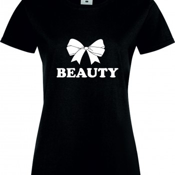 Дамска тениска Beauty черна Дамска тениска Beauty черна